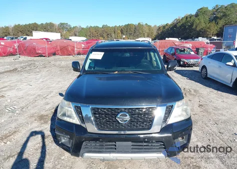 2017 Nissan Armada Sv z USA, uszkodzony, nr VIN JN8AY2ND2H9002428